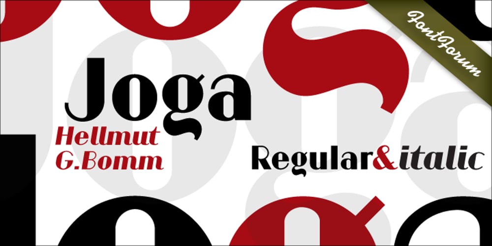 Joga font