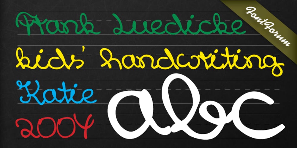 Katie font