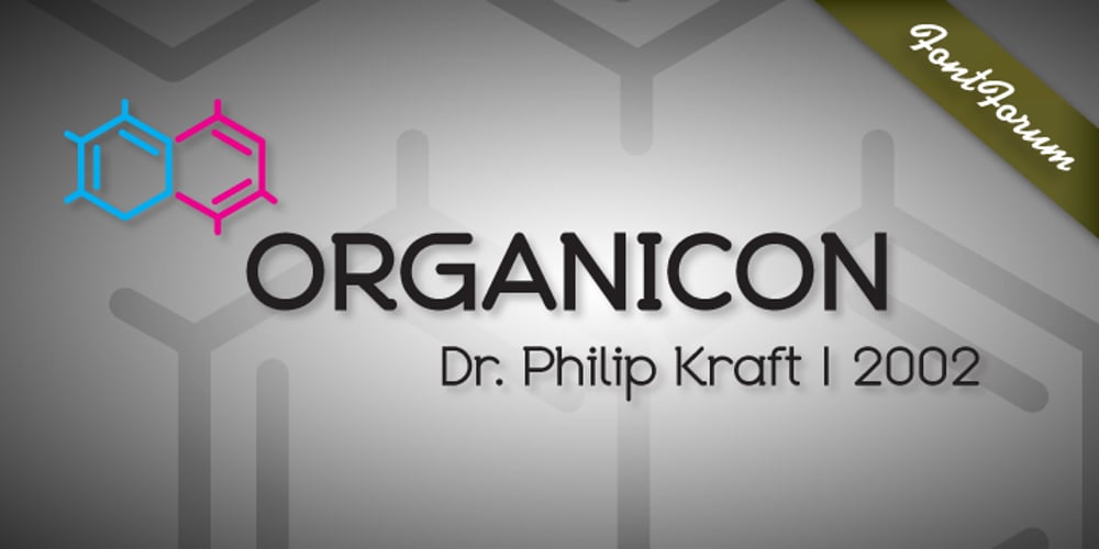 Organicon font