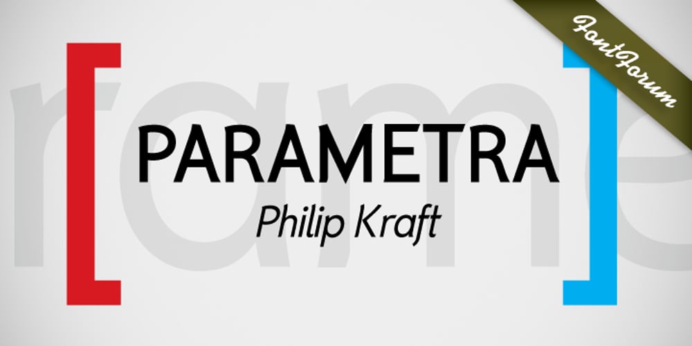 Parametra font