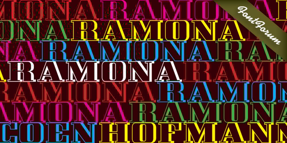 Ramona font