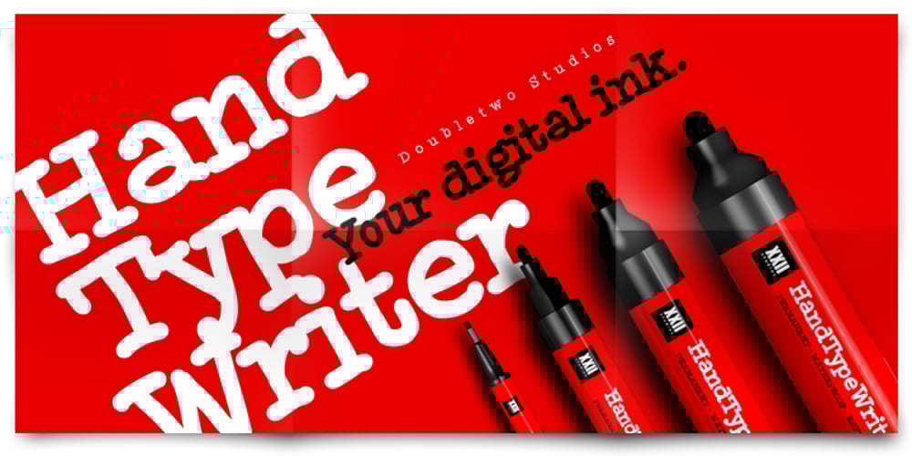 XXII HandTypeWriter font