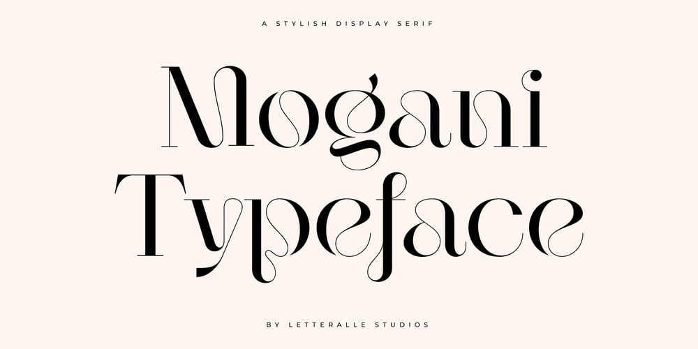 Mogani font