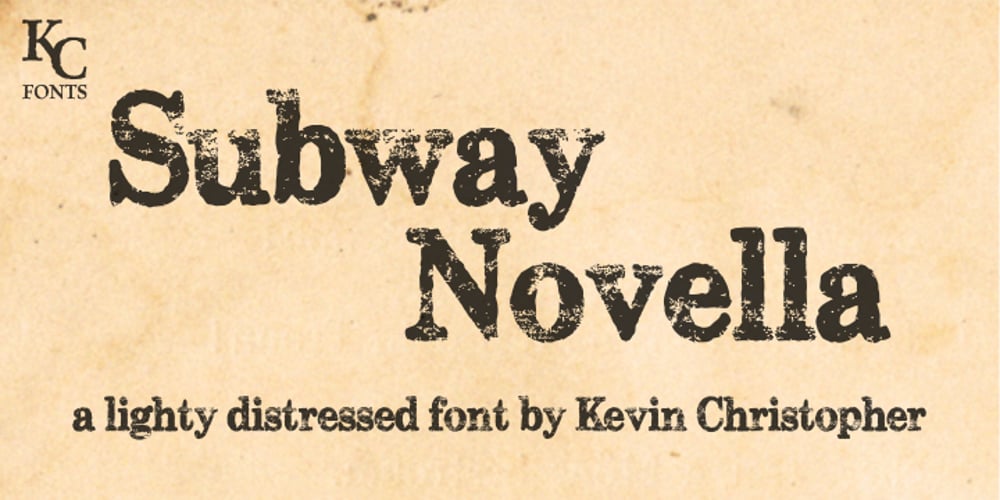Subway Novella font