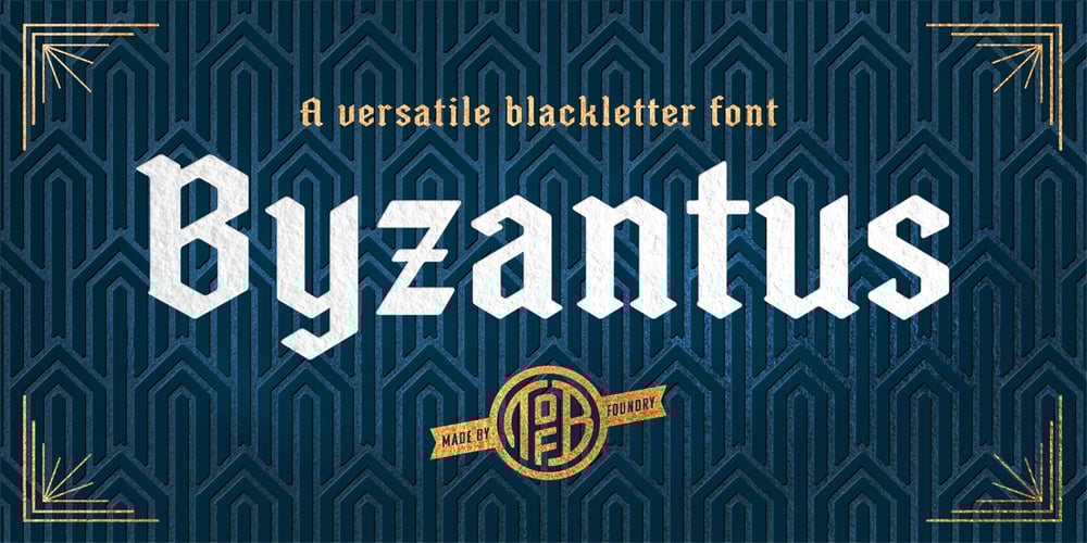 Byzantus font