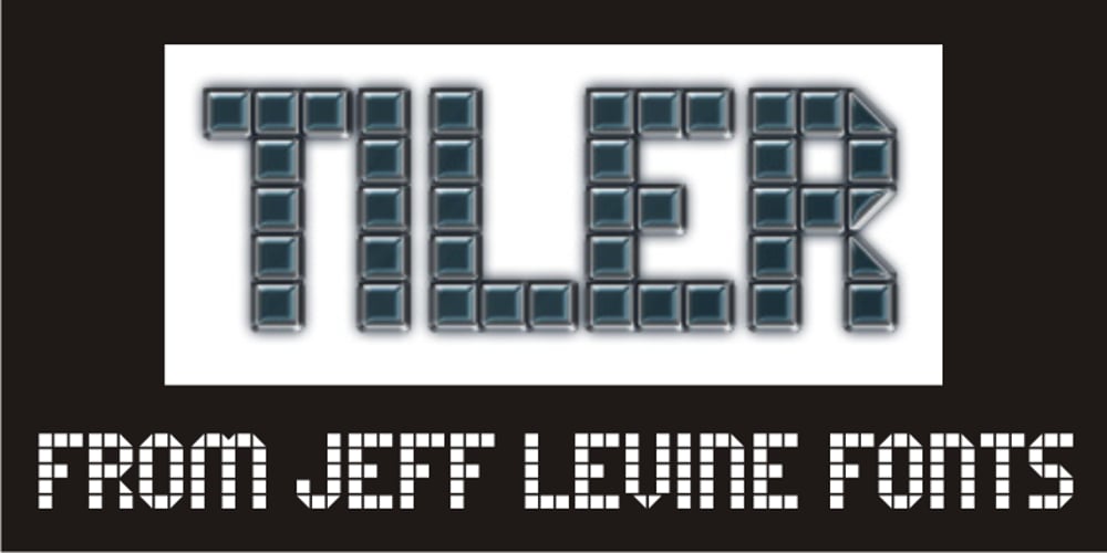 Tiler JNL font