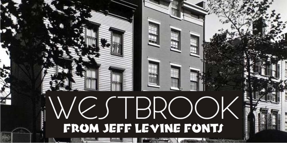 Westbrook JNL font