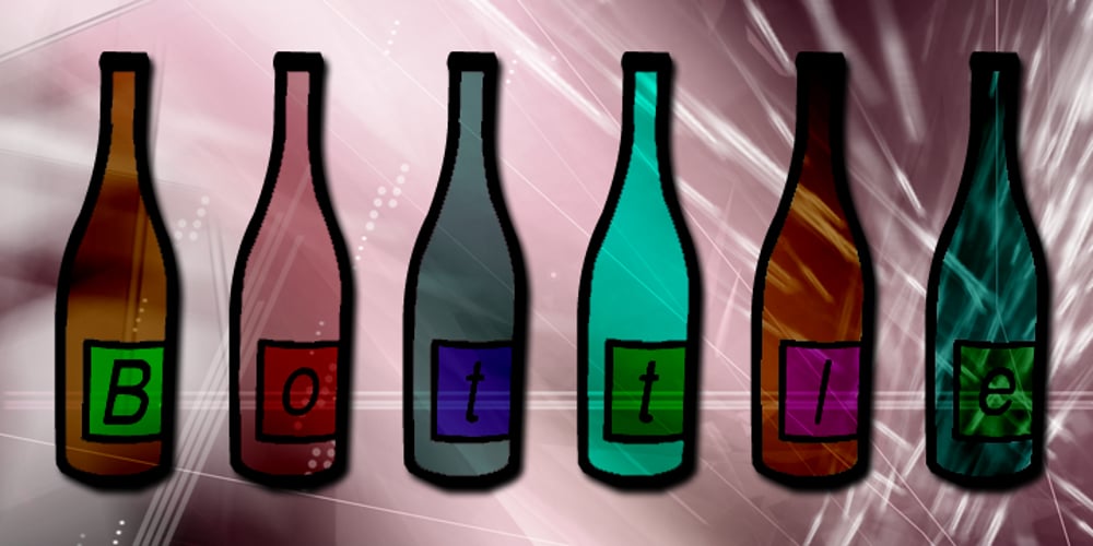 Ghab Bottle font