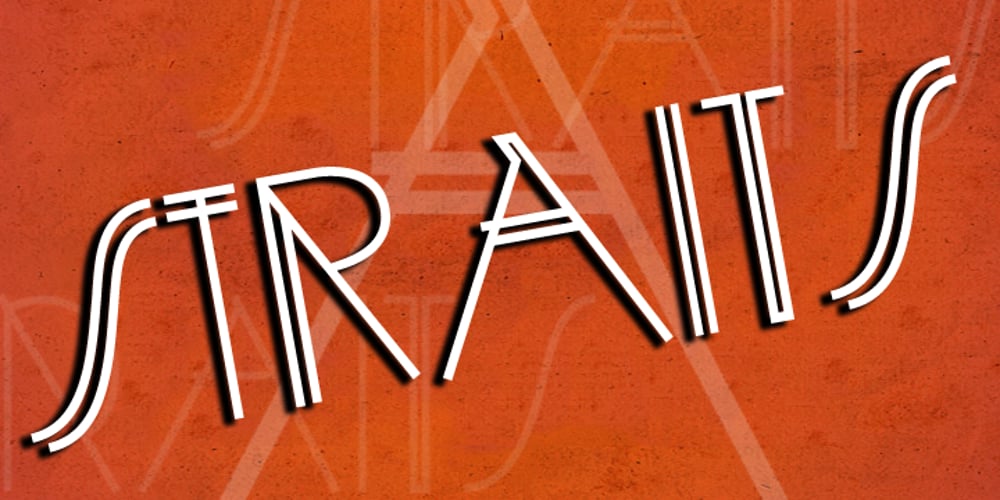 Straits Light font