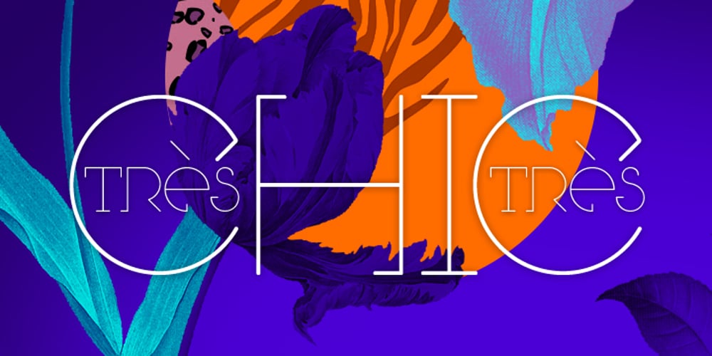 Tres Tres Chic font