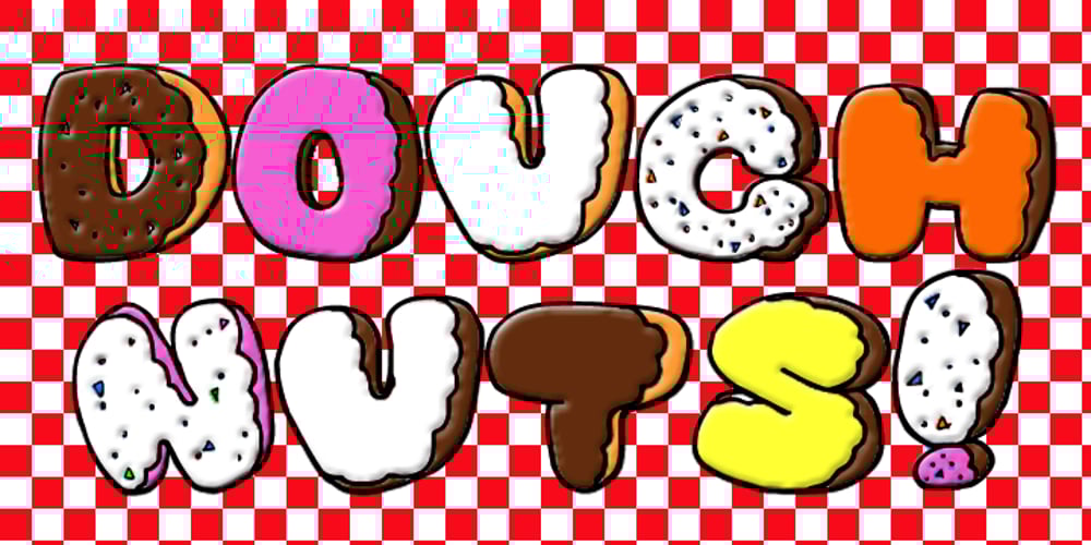 Dough Nuts font