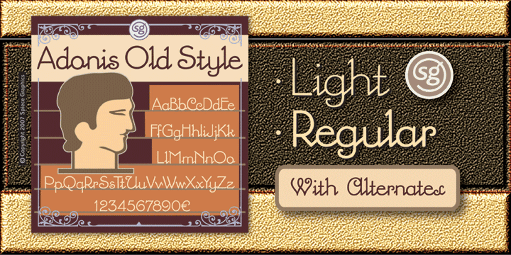 Adonis Old Style SG font