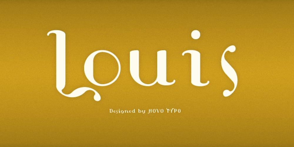 NT Louis Douze font