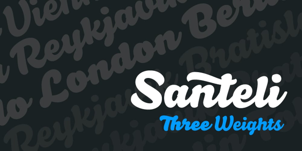 Santeli font