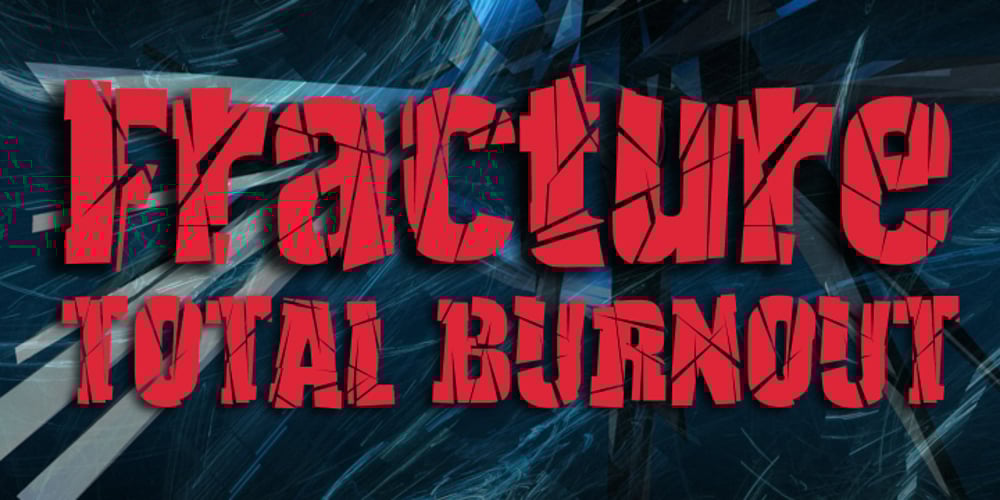 Fracture font