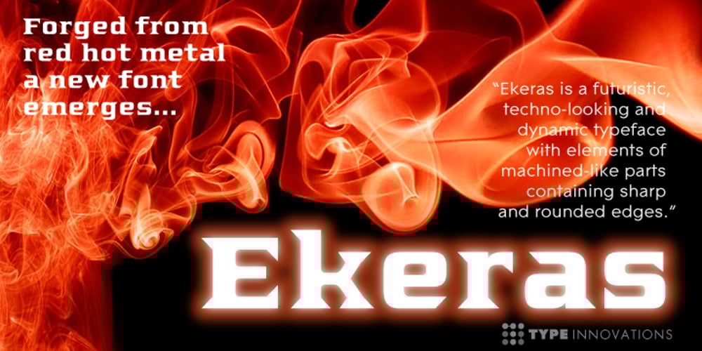 Ekeras font