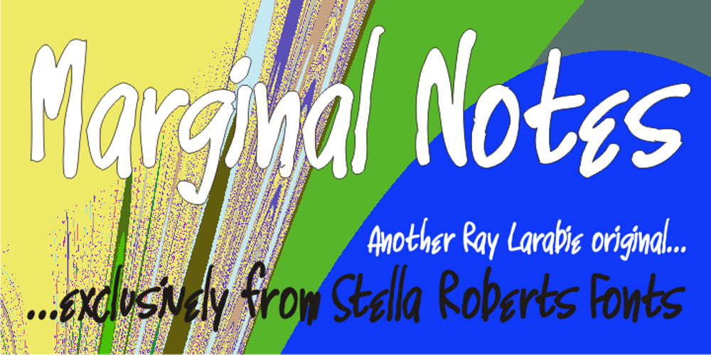 Marginal Notes SRF font
