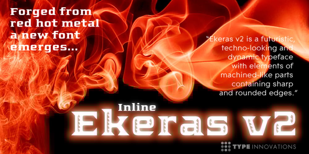 Ekeras V2 font