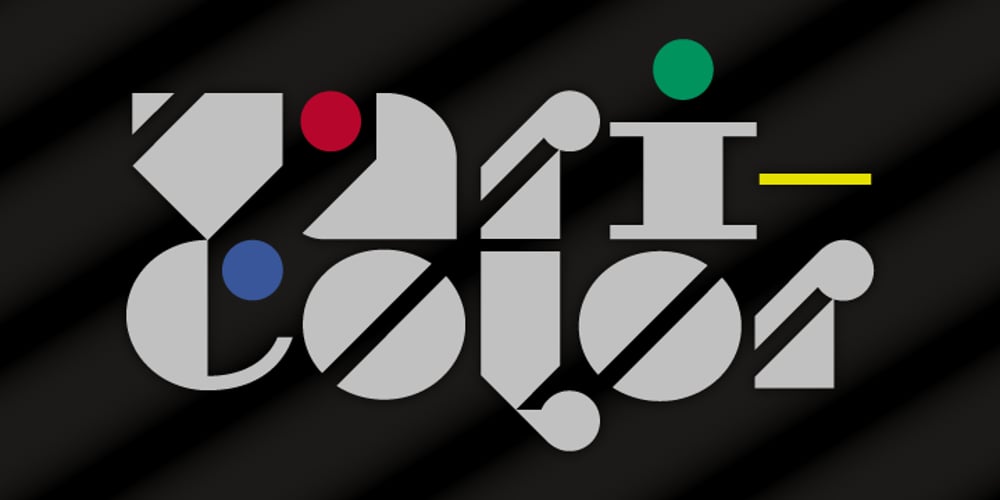 BD Varicolor font