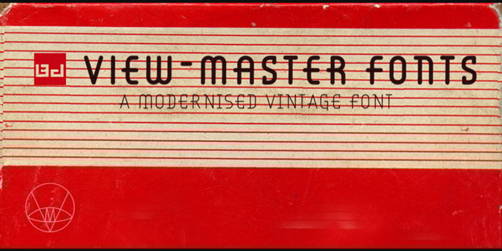 BD Viewmaster font