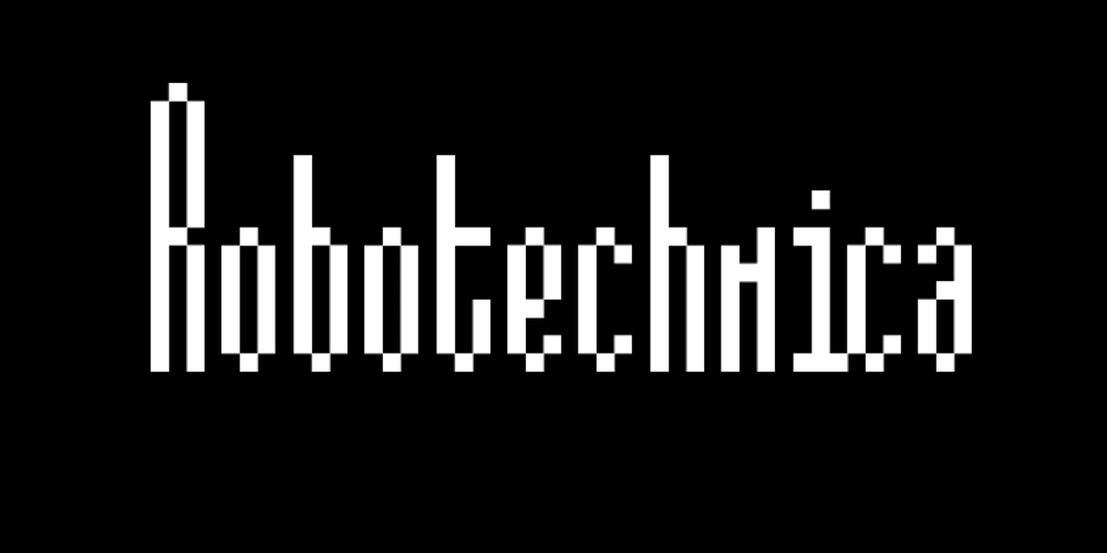 Alt Robotechnica font