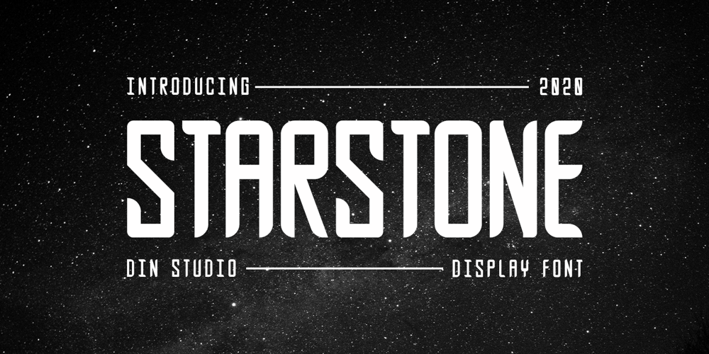 Starstone font