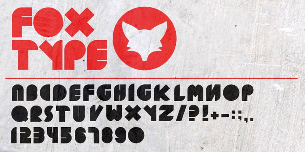 Fox font