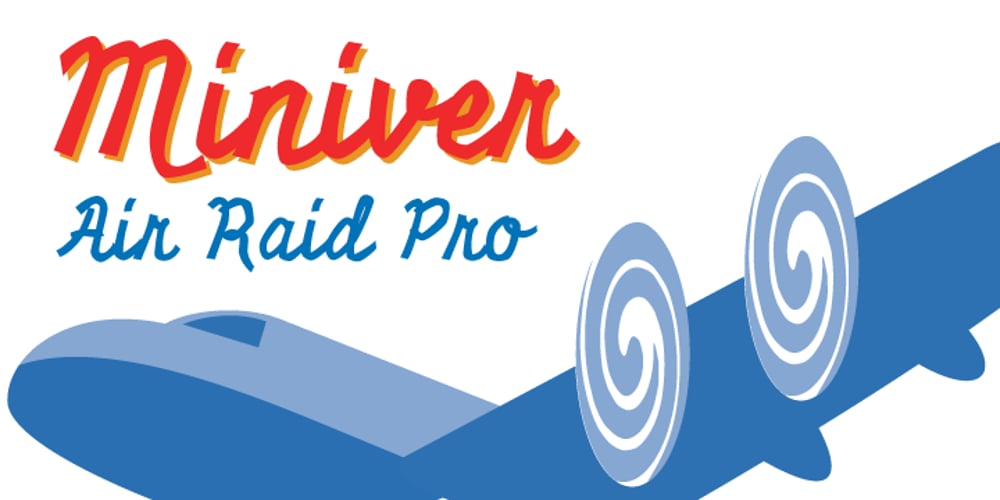 Miniver Air Raid Pro font