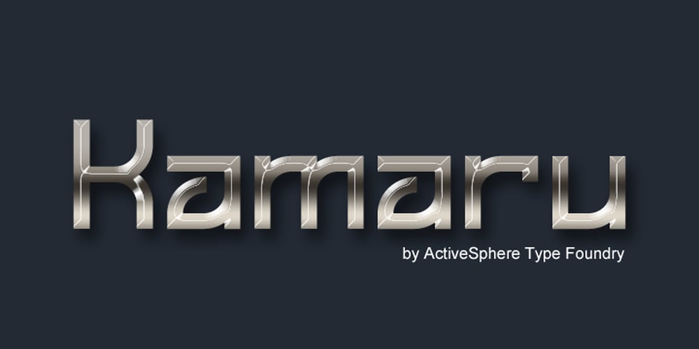 Kamaru Sans font