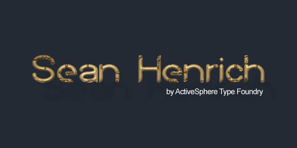 Sean Henrich ATF font