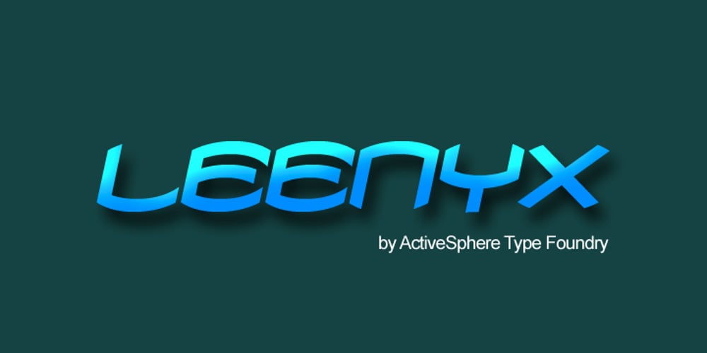 Leenyx font