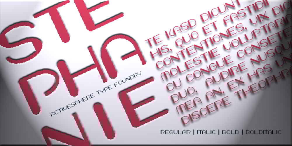 Stephanie font