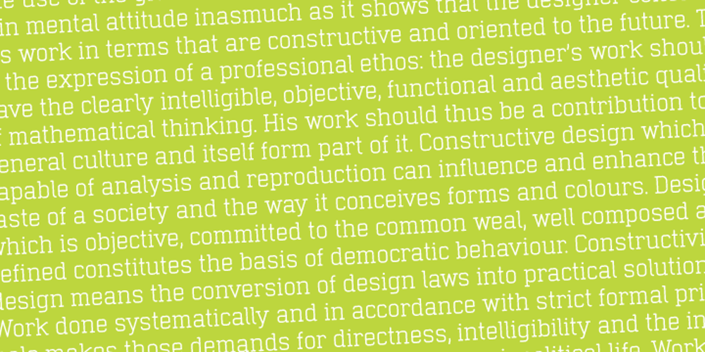 Neutraliser Serif font