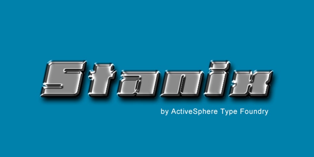 Stanix font