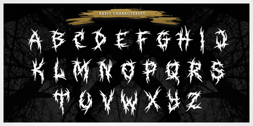 XXII Total Death font