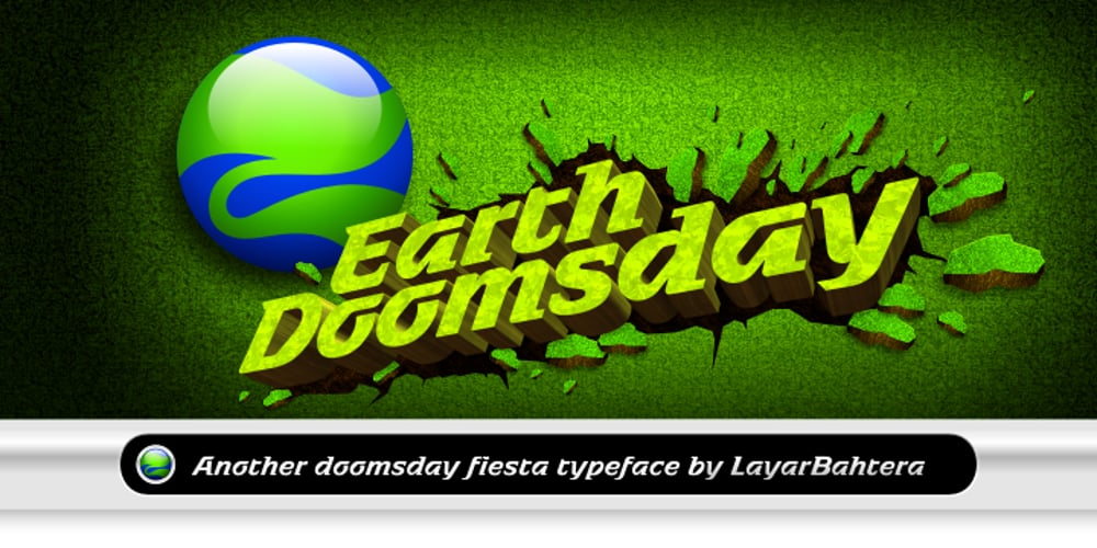 Earth Doomsday font