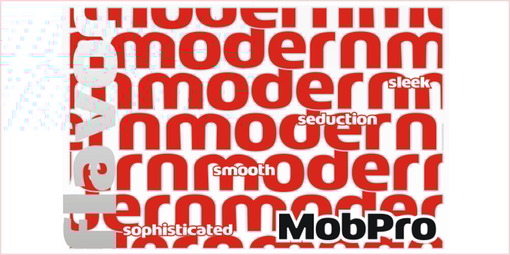 Mob Pro font