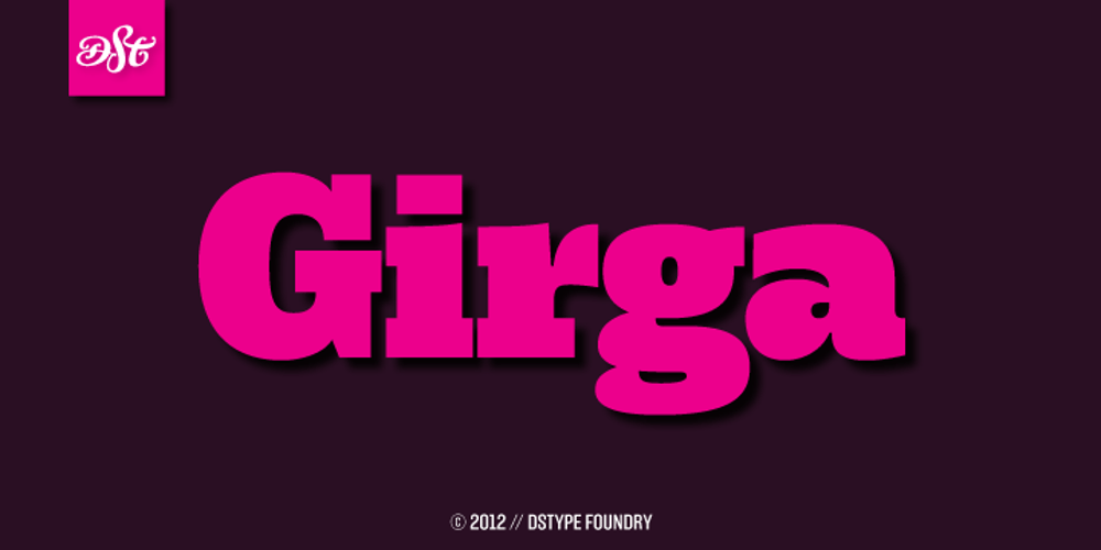 Girga font