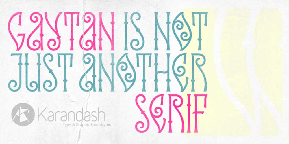 Ka Gaytan font