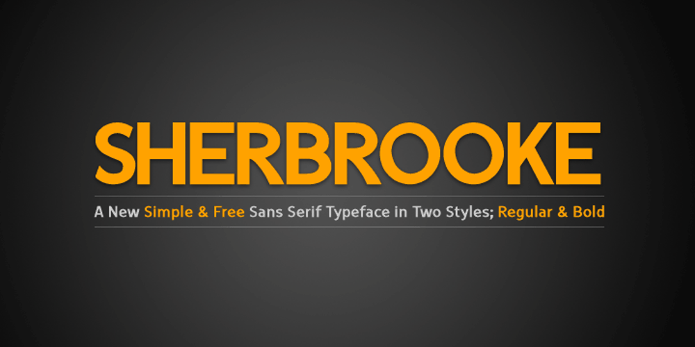 Sherbrooke font