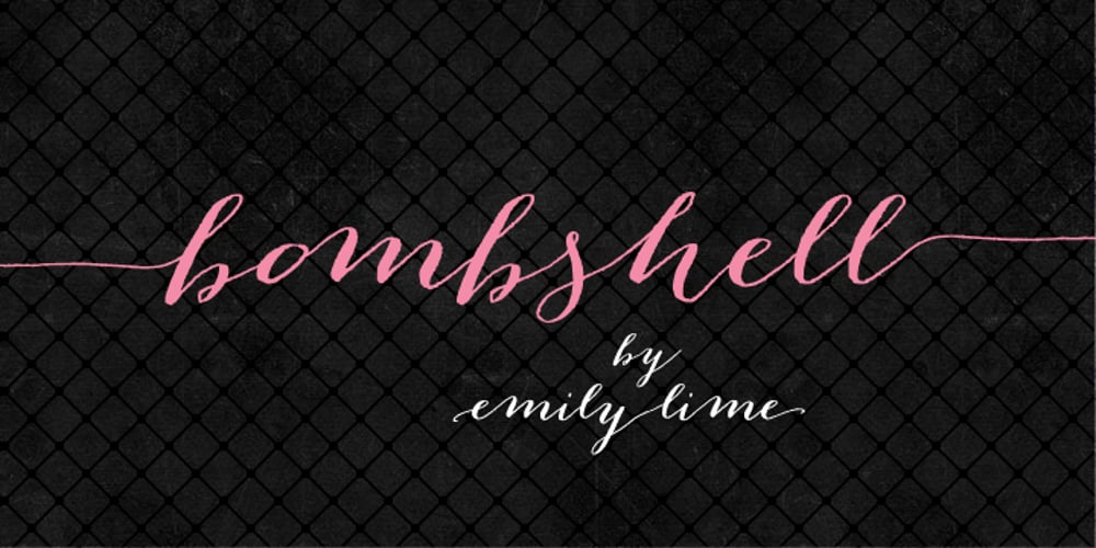 Bombshell Pro font
