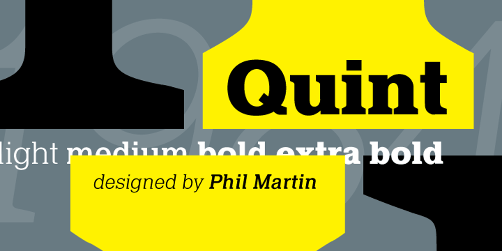 Quint font