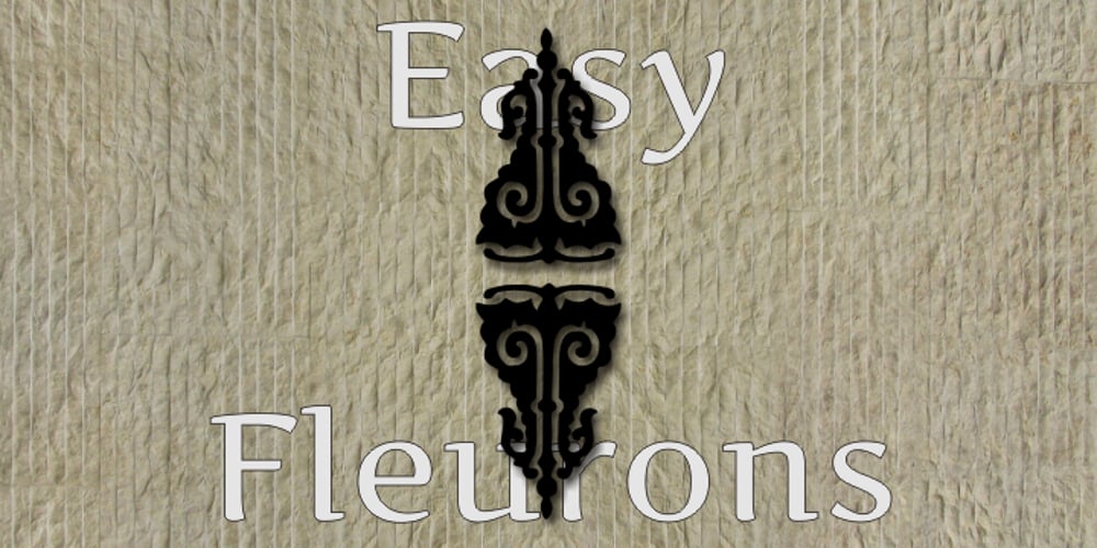 Easy Fleurons font