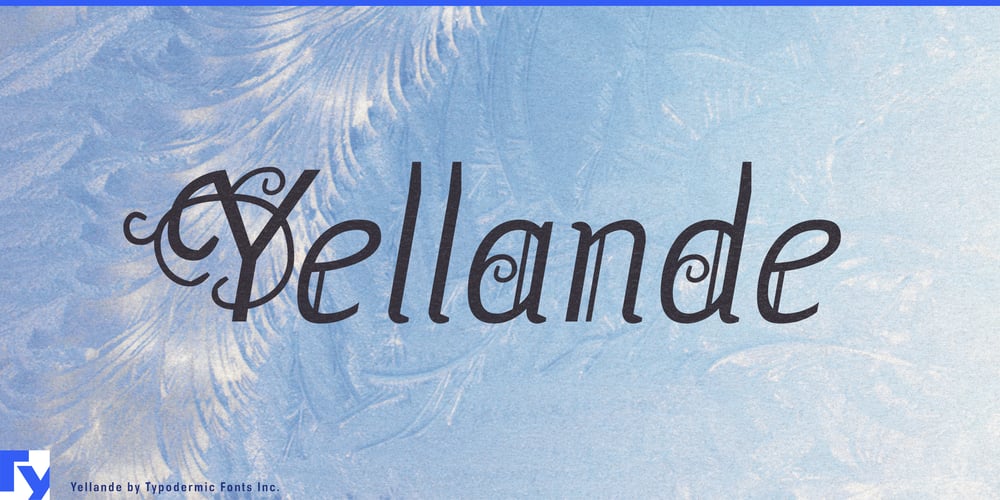 Yellande font