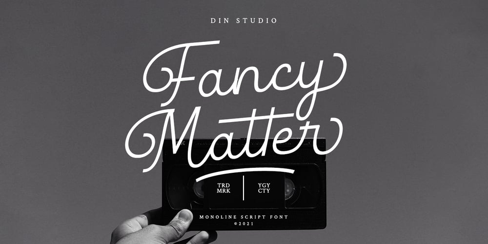 Fancy Matter font