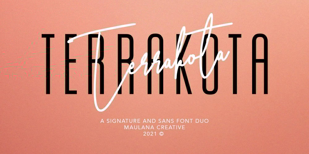 Terrakota font