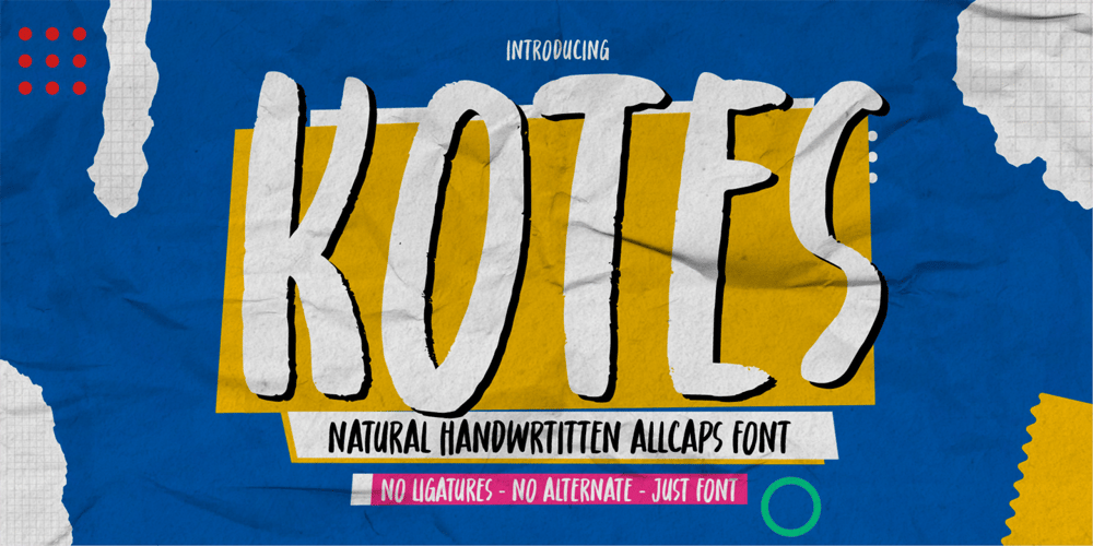 Kotes font