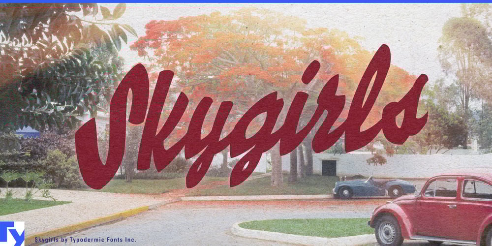 Skygirls font