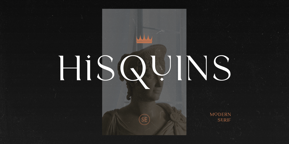 Hisquins font