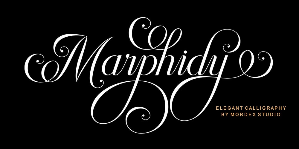 Marphidy font